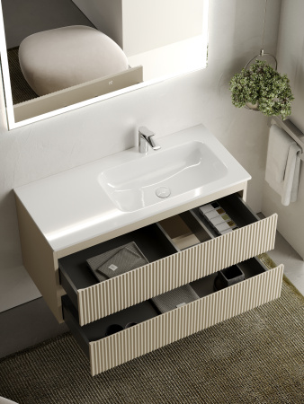 Тумба под раковину Sancos  Snob R SNR100RCE Beige Soft